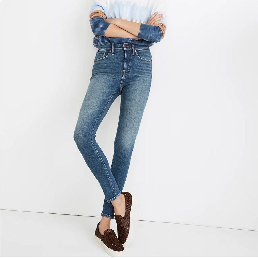 Madewell 9” Midrise Skinny Fairside 28 skinny